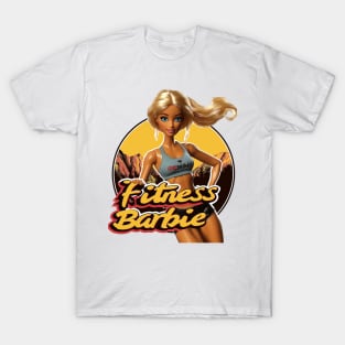 Fitness Barbie Vintage Graphic T-shirt 01 T-Shirt